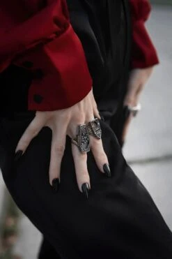 Cathedral Echoes Ring -Vampirefreaks Sale Store cathedral echoes ring jewelry 553576