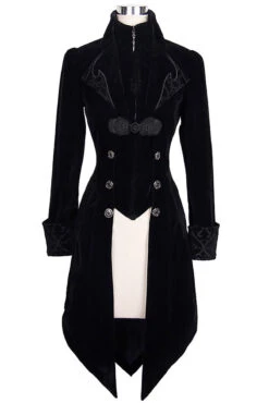 Victorian Vampress Coat [BLACK] -Vampirefreaks Sale Store cdrte45tdd