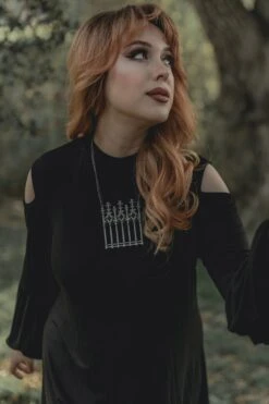 Cemetery Walks Necklace -Vampirefreaks Sale Store cemetery walks necklace jewelry 307253