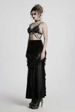 Calamity Chain Body Harness -Vampirefreaks Sale Store chain bras