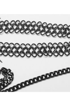 Chainmail Chest Harness -Vampirefreaks Sale Store chainmail chest harness belts 807513