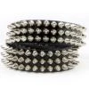 Chaos Cone Stud Belt [3 Rows] -Vampirefreaks Sale Store chaos cone stud belt 3 rows belts 918601
