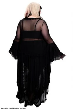 Lucretia Duster -Vampirefreaks Sale Store chiffon duster