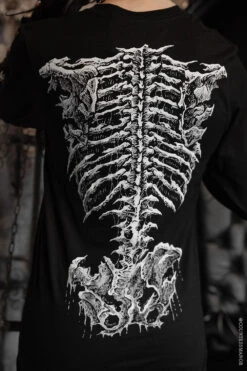 Xmas Skeleton T-shirt -Vampirefreaks Sale Store christmas gothic clothing