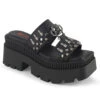 Punk Chunky Platform Sandals [Wrath-08]