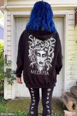 Medusa Hoodie 34 Medusa Hoodie -Vampirefreaks Sale Store coat