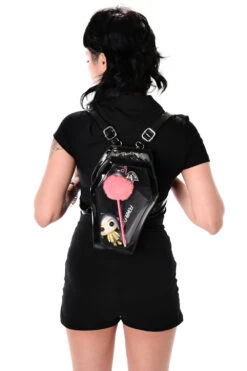 Clear Coffin Backpack -Vampirefreaks Sale Store coffin purse ed1ef247 db0a 4775 8823 75b4c73612db
