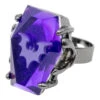 Elvira Coffin Jewel Purple Ring -Vampirefreaks Sale Store coffin rings