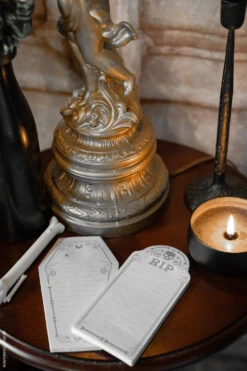 Grave Thoughts Tombstone Sticky Notes -Vampirefreaks Sale Store coffin sticky note pad