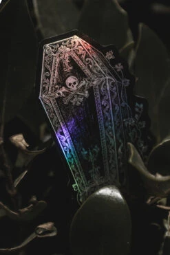 Endless Night Coffin Holographic Sticker