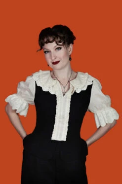 Ravenshade Blouse -Vampirefreaks Sale Store cottagecore top