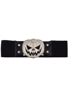 Trick Or Treat Pumpkin Elastic Belt