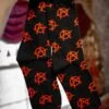 Creepy Crew Socks [Anarchy Symbols] -Vampirefreaks Sale Store creepy crew socks anarchy symbols socks stockings 290939