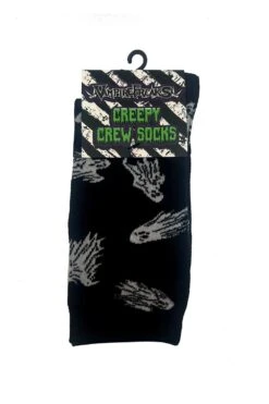Creepy Crew Socks [Ghost Host] -Vampirefreaks Sale Store creepy crew socks ghost host socks stockings 652907