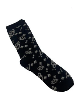 Creepy Crew Socks [Punk Piercings] -Vampirefreaks Sale Store creepy crew socks punk piercings socks stockings 281964