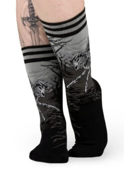 Death On A Pale Horse Crew Socks -Vampirefreaks Sale Store creepy crew socks def07cd6 ca11 4748 9a8c 40c405971379