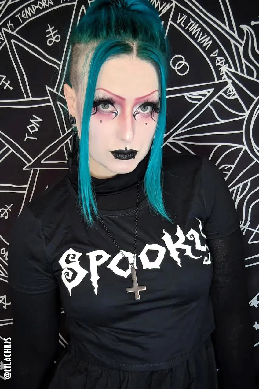 Spooky Crop Top 12 Spooky Crop Top - Image 12