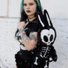 RIP Rabbit Plush Backpack -Vampirefreaks Sale Store creepy cute gothic bag