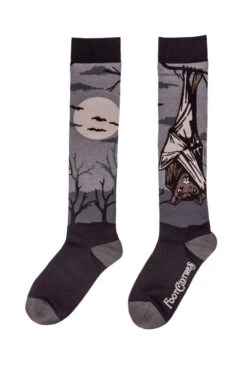 Bat Knee High Socks -Vampirefreaks Sale Store creepy socks 470dced7 035d 4808 8d21 ad8a744a8d79