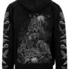 Murder Of Crows Hoodie -Vampirefreaks Sale Store crows zipper hoodie raven sleeves