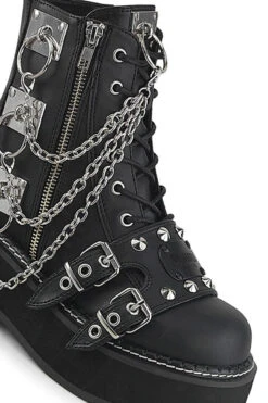Crypt Keeper Chain Platforms [EMILY-57] -Vampirefreaks Sale Store crypt keeper chain platforms emily 57 womens shoes 449465