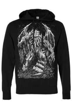 Cthulhu Mythos Hoodie -Vampirefreaks Sale Store cthulhu mythos hoodie mens outerwear 519243