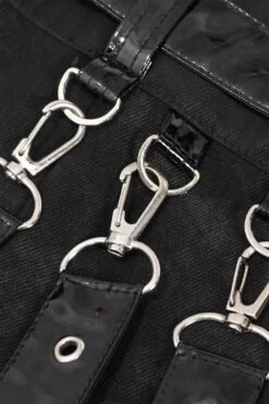 Cyberdoll Goth Leg Slit Skirt -Vampirefreaks Sale Store cyberdoll japanese goth slit skirt skirts 732471