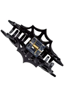 Spiderweb Hair Claw Clip [BLACK] -Vampirefreaks Sale Store czdfsdsd