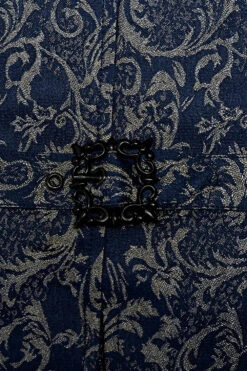Edwardian Gloom Waistcoat [Corpse Blue] -Vampirefreaks Sale Store damask vest f43d8d17 f722 4201 8170 9ae0b3f47021