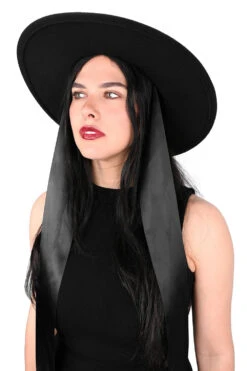Cheyenne Hard Brim Hat -Vampirefreaks Sale Store dark cottagecore hat