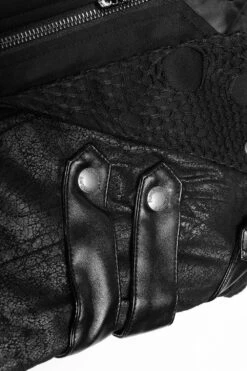 Dark Defender Coat [BLACK] [MENS] -Vampirefreaks Sale Store dark defender coat black mens mens outerwear 122235