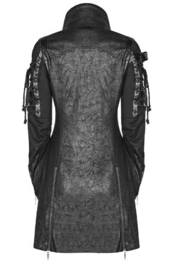 Dark Defender Coat [BLACK] [MENS] -Vampirefreaks Sale Store dark defender coat black mens mens outerwear 678670