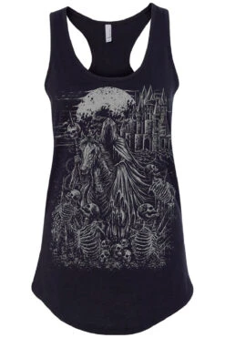 Dark Horseman T-shirt [Gray] -Vampirefreaks Sale Store dark horseman racerback tank black front resize