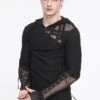 Dark One Hooded Top -Vampirefreaks Sale Store dark one hooded top mens tops 155620