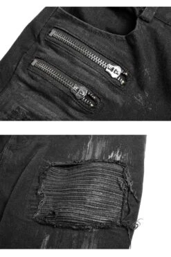 Dark Rider Patch Pants -Vampirefreaks Sale Store dark rider patch pants mens pants 744521