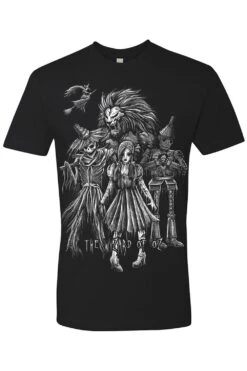 Dark Wizard Of Oz T-shirt -Vampirefreaks Sale Store dark wizard of oz t shirt graphic t shirt 789841