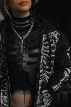 Dead Inside Skeleton Hoodie -Vampirefreaks Sale Store dead inside skeleton hoodie mens outerwear 660322