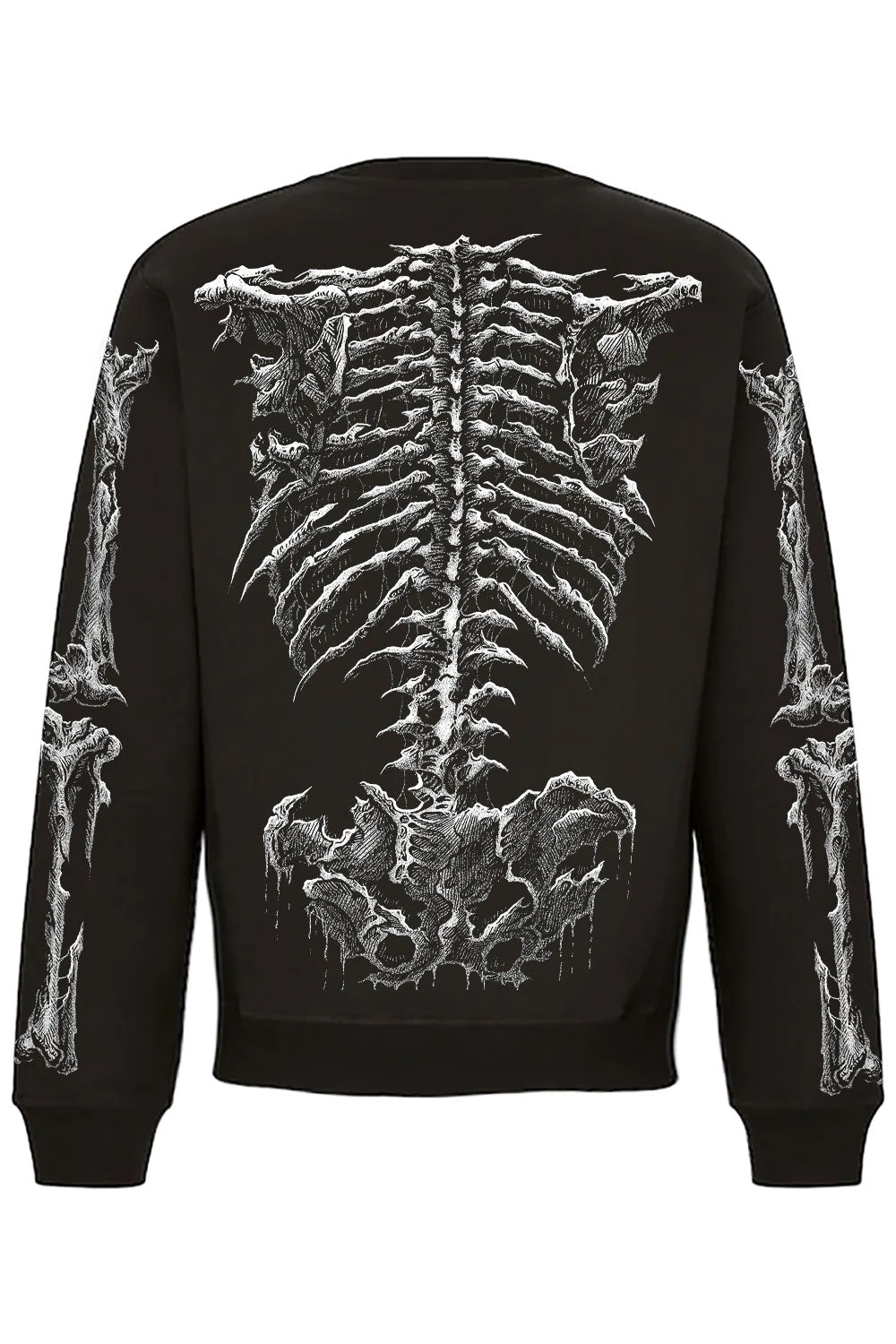 Dead Inside Skeleton Sweatshirt 3 Dead Inside Skeleton Sweatshirt - Image 3
