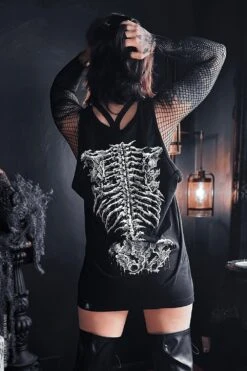 Dead Inside Skeleton T-shirt -Vampirefreaks Sale Store dead inside skeleton t shirt graphic t shirt 121506