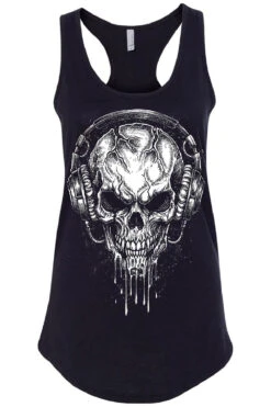 Dead Noise T-shirt -Vampirefreaks Sale Store dead noise racerback tank black front resize