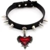 Deadly Devotion Red Heart Choker -Vampirefreaks Sale Store deadly devotion red heart choker chokers 417589