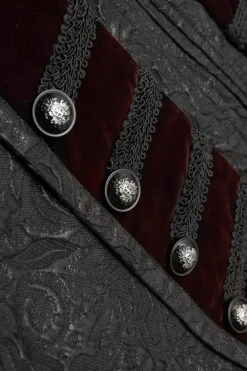 Death March Victorian Goth Vest -Vampirefreaks Sale Store death march victorian goth vest mens outerwear 585717