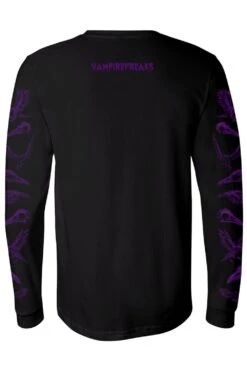 Death Raven T-shirt [PURPLE] -Vampirefreaks Sale Store death raven t shirt purple graphic t shirt 404265