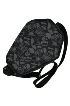 Death Repeat Coffin Insulated Lunch Bag