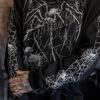 Death Spider Hoodie [Spiderweb Sleeves]