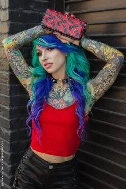 Death Stomp Wallet -Vampirefreaks Sale Store death stomp wallet bags wallets 346608