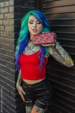 Death Stomp Wallet -Vampirefreaks Sale Store death stomp wallet bags wallets 405731