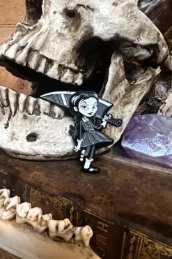 Death's Darling Enamel Pin -Vampirefreaks Sale Store deaths darling enamel pin pins patches 170745