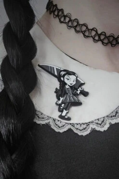 Death's Darling Enamel Pin -Vampirefreaks Sale Store deaths darling enamel pin pins patches 388929