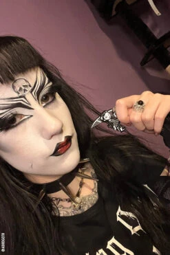 Death's Darling Enamel Pin -Vampirefreaks Sale Store deaths darling enamel pin pins patches 398667